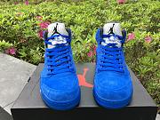 Air Jordan 5 Retro Blue Suede 136027-401 - 6