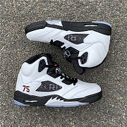 Air Jordan 5 Retro Paris Saint-Germain White (F&F) FA18 MNJDLS 735  - 3