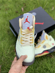 Air Jordan 5 Retro Off-White Sail DH8565-100 - 4