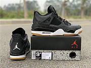  Air Jordan 4 Retro Laser Black Gum CI1184-001 - 2