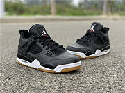  Air Jordan 4 Retro Laser Black Gum CI1184-001 - 4