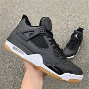  Air Jordan 4 Retro Laser Black Gum CI1184-001 - 6