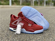  Air Jordan 4 Retro Oklahoma Sooners PE SU18 MNJDLS 731 LN3 - 2