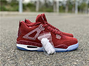  Air Jordan 4 Retro Oklahoma Sooners PE SU18 MNJDLS 731 LN3 - 3