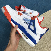 Air Jordan 4 Retro OG White Blue Orange 308497-171 - 3