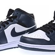 Air Jordan 1 Mid Armory Navy 554724-411 - 5