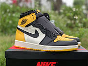 Air Jordan 1 High OG Air Jordan 1 Mid Yellow Toe Black 852542-071 - 6