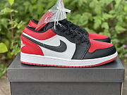 Air Jordan 1 Low Bred Toe 553558-612 - 4