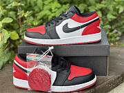 Air Jordan 1 Low Bred Toe 553558-612 - 3