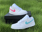 Air Jordan 1 Low GS White Neon CW7035-100 - 3