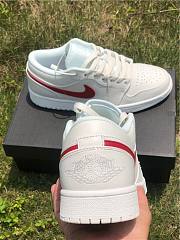 Air Jordan 1 Low Milk White Red AQ9941-161 - 6