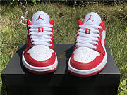 Air Jordan 1 Low Gym Red White 553558-611 - 5