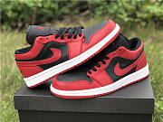 Air Jordan 1 Low Reverse Bred 553558-606 - 6