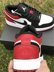 Air Jordan 1 Low Black Toe 553558-116 - 6