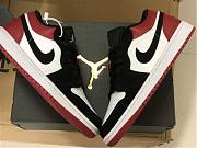 Air Jordan 1 Low Black Toe 553558-116 - 4