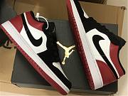 Air Jordan 1 Low Black Toe 553558-116 - 5