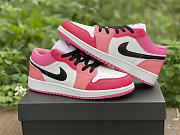 Air Jordan 1 Low Pink Red 553560-162 - 6