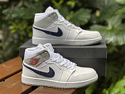 Air Jordan 1 Mid Paris White DR8038-100 - 4