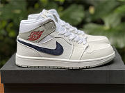 Air Jordan 1 Mid Paris White DR8038-100 - 3