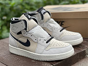  Air Jordan 1 High Zoom Air CMFT Summit White Black CT0979-100 - 6