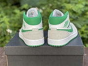 Air Jordan 1 Mid SE Summite White Green Grey DC9294-103 - 5