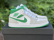 Air Jordan 1 Mid SE Summite White Green Grey DC9294-103 - 3