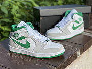 Air Jordan 1 Mid SE Summite White Green Grey DC9294-103 - 2