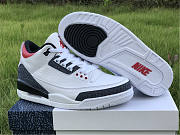 Air Jordan 3 Retro SE Fire Red Denim (2020) CZ6433-100 - 2