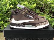 Air Jordan 3 Retro Tinker NRG Gold Metallic Dark Brown 854262-609 - 3