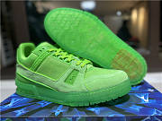 Louis Vuitton Trainer Fluroescent Green 1A8KD8 - 5