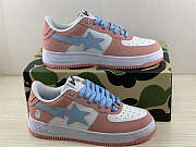 A Bathing Ape Bape Sta Pastel Blue Pink - 6