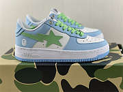 A Bathing Ape Bape Sta Pastel Blue Green - 2