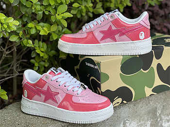 A Bathing Ape Bape Sta Low Color Camo Combo Pink