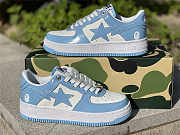 A Bathing Ape Bape Sta Low Blue 001FWH701001_SAX_A - 1