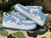 A Bathing Ape Bape Sta Low Blue 001FWH701001_SAX_A - 4