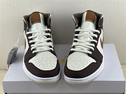 Air Jordan 1 Mid SE Brown Basalt Oatmeal DO6699-200 - 4