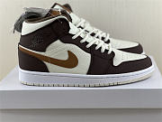 Air Jordan 1 Mid SE Brown Basalt Oatmeal DO6699-200 - 2