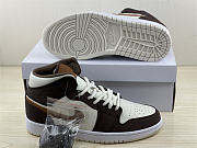 Air Jordan 1 Mid SE Brown Basalt Oatmeal DO6699-200 - 3