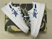 A Bathing Ape Bape Sta Low White ABC Camo Blue - 3