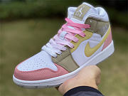 Air Jordan 1 Mid SE Pastel Vivid Green Grind DJ0338-100 - 4