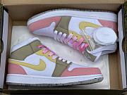 Air Jordan 1 Mid SE Pastel Vivid Green Grind DJ0338-100 - 5