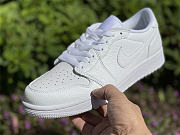 Air Jordan 1 Retro Low Golf Triple White DD9315-101 - 5