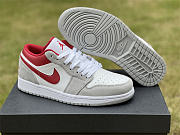 Air Jordan 1 Low SE Light Smoke Grey Gym Red DC6991-016 - 6