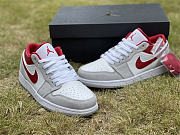 Air Jordan 1 Low SE Light Smoke Grey Gym Red DC6991-016 - 3