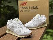 New Balance 574 Miu Miu Denim White 5E765D_CSL_F0009_F_015 - 5