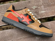 A Bathing Ape Bape SK8 Sta Brown Orange - 2