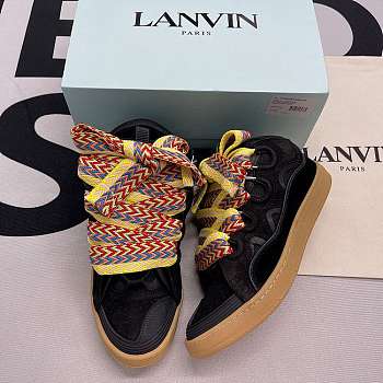 Lanvin Leather Curb Black