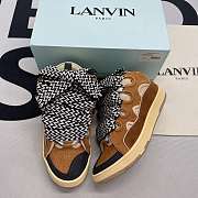 Lanvin Leather Curb Black Brown - 1