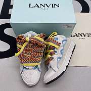 Lanvin Leather Curb Blue White - 1