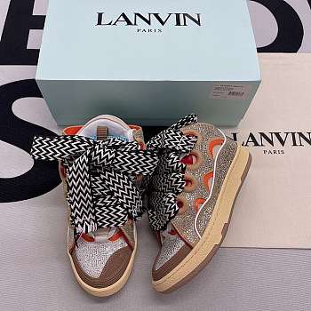 Lanvin Leather Curb Brown